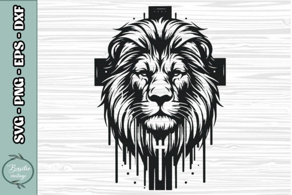 Floral Lion Cross SVG Clipart 05: A Designer's Real-World Review