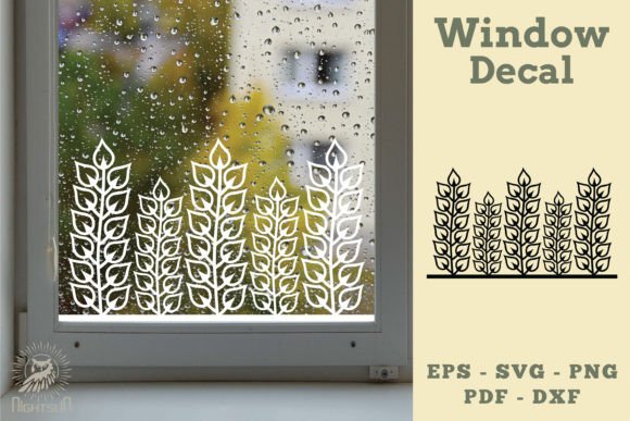 Floral Window Decal SVG 10 Review