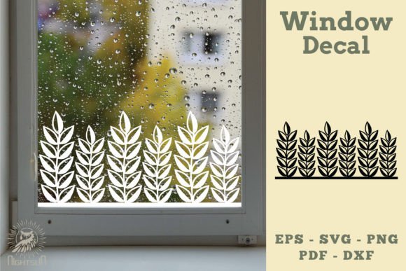 Floral Window Decal SVG 8 Review