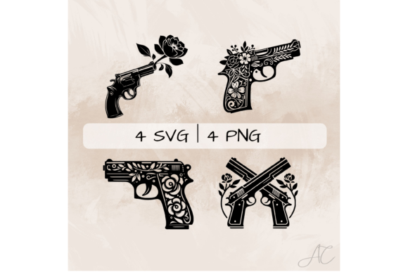Gun SVG Bundle, Floral Gun PNG: A Designer's Real-World Review