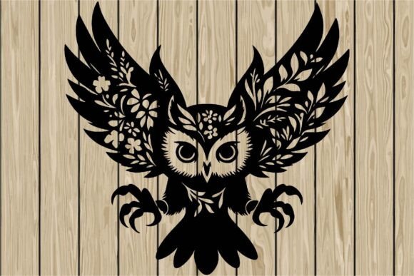Halloween Floral Owl Stencil SVG: A Designer's Review