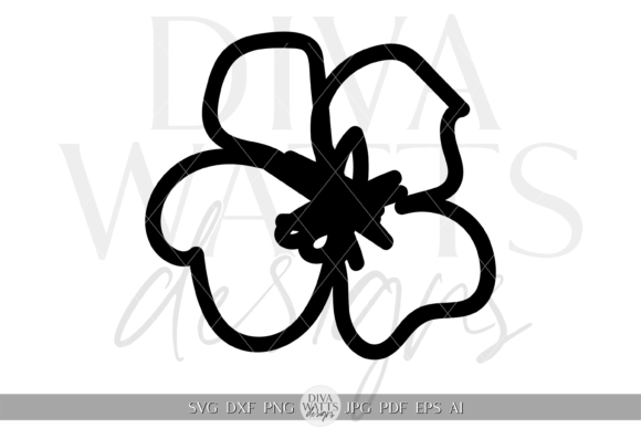 Modern Floral Silhouette Design SVG Review